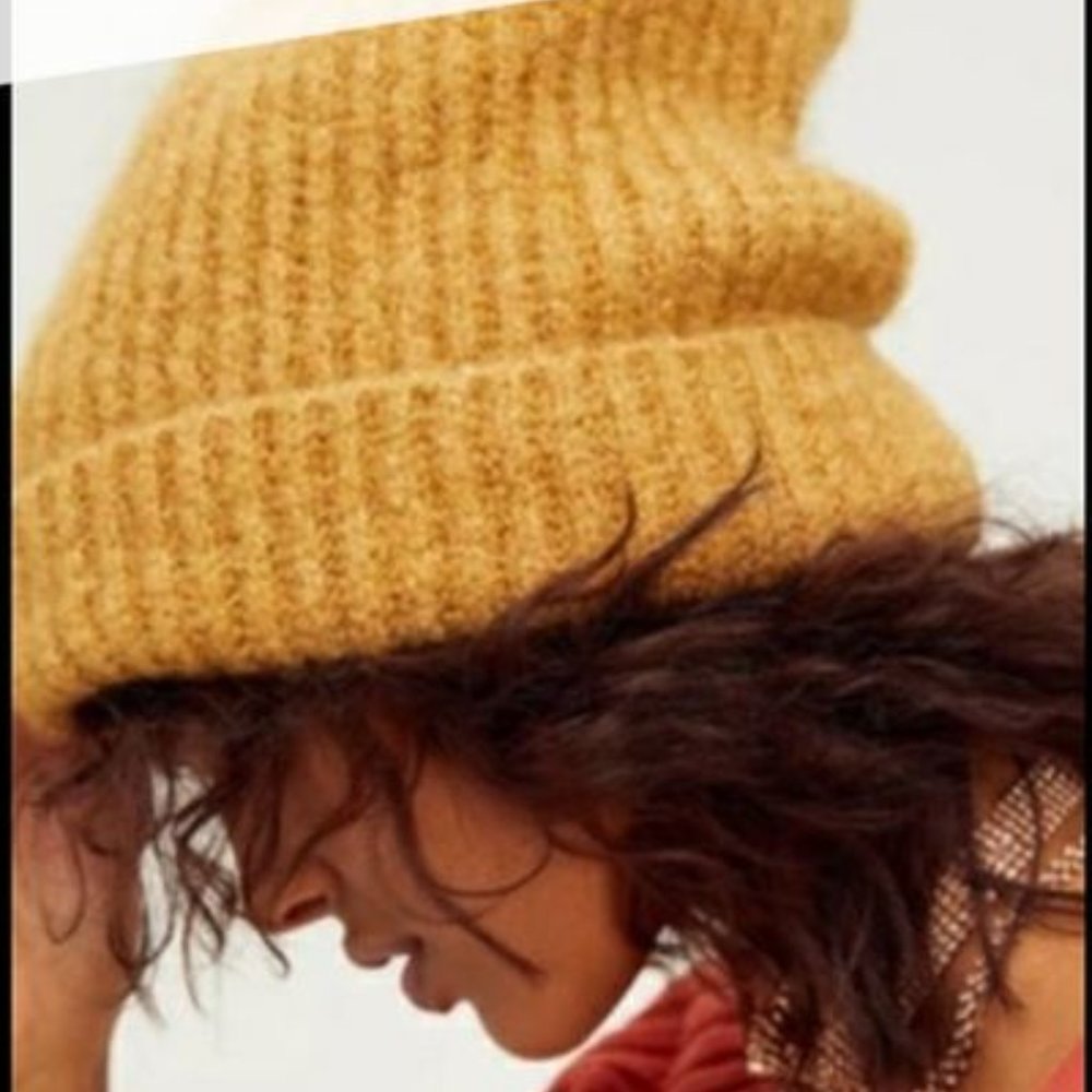 Free People Butter Chunky Knit Winter Beanie